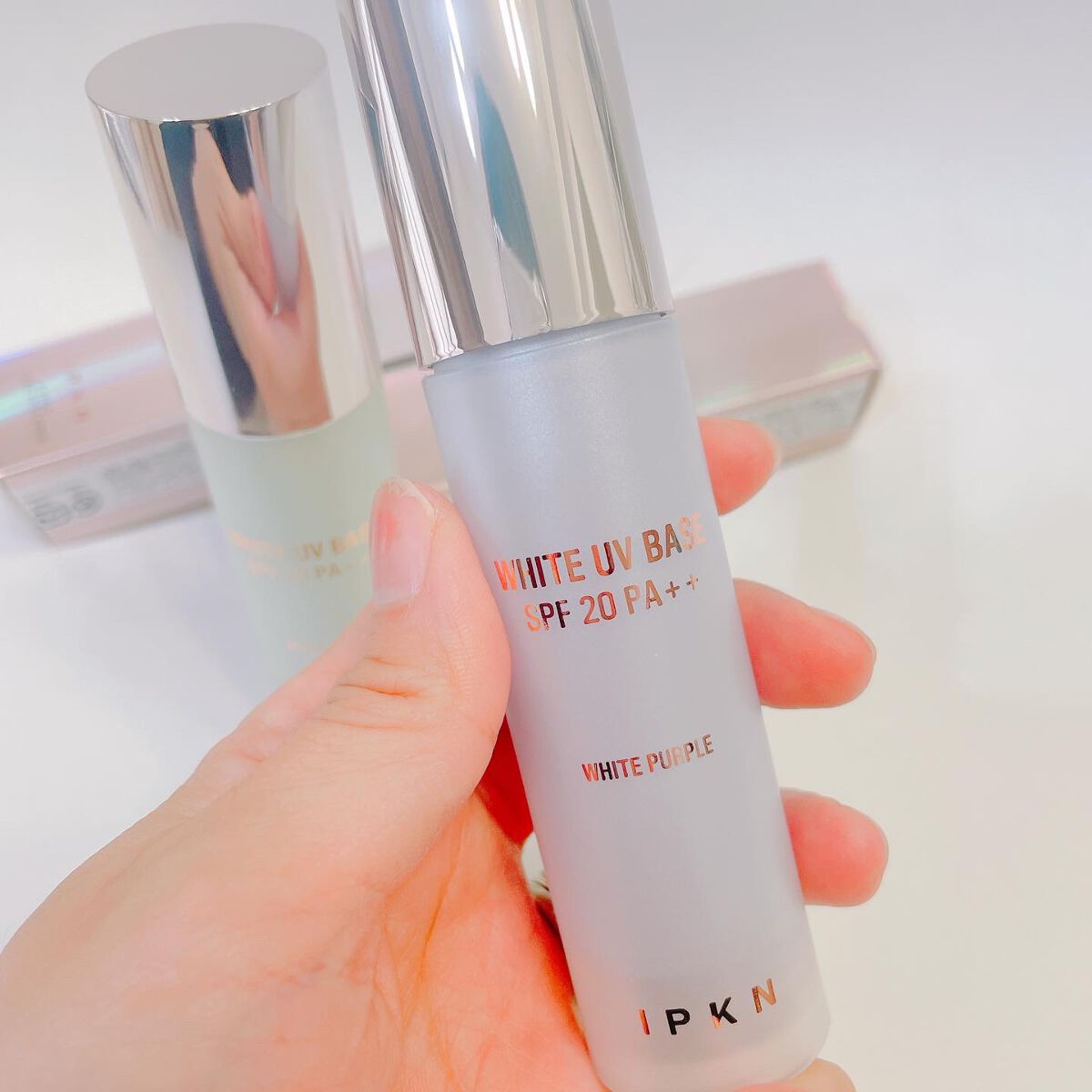 ホワイト ユーブイベース/IPKN/化粧下地を使ったクチコミ（3枚目）