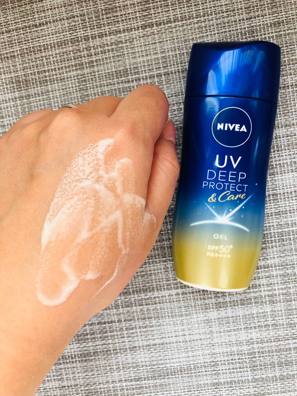 ニベアUV ディープ プロテクト&ケア ジェル/ニベア/日焼け止めジェルを使ったクチコミ(4枚目)
