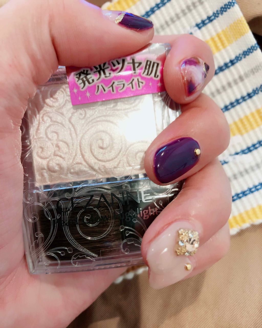 パールグロウハイライト/CEZANNE/パウダーハイライトを使ったクチコミ(1枚目)