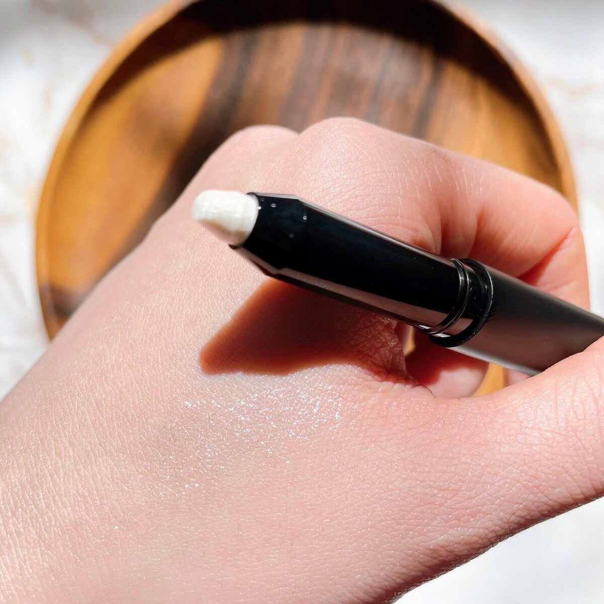 エーメイク グリッタースティック/A/mAke/グリッターを使ったクチコミ(3枚目)