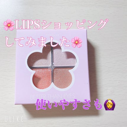 ベターザンアイズ/rom&nd/アイシャドウパレットを使ったクチコミ(1枚目)