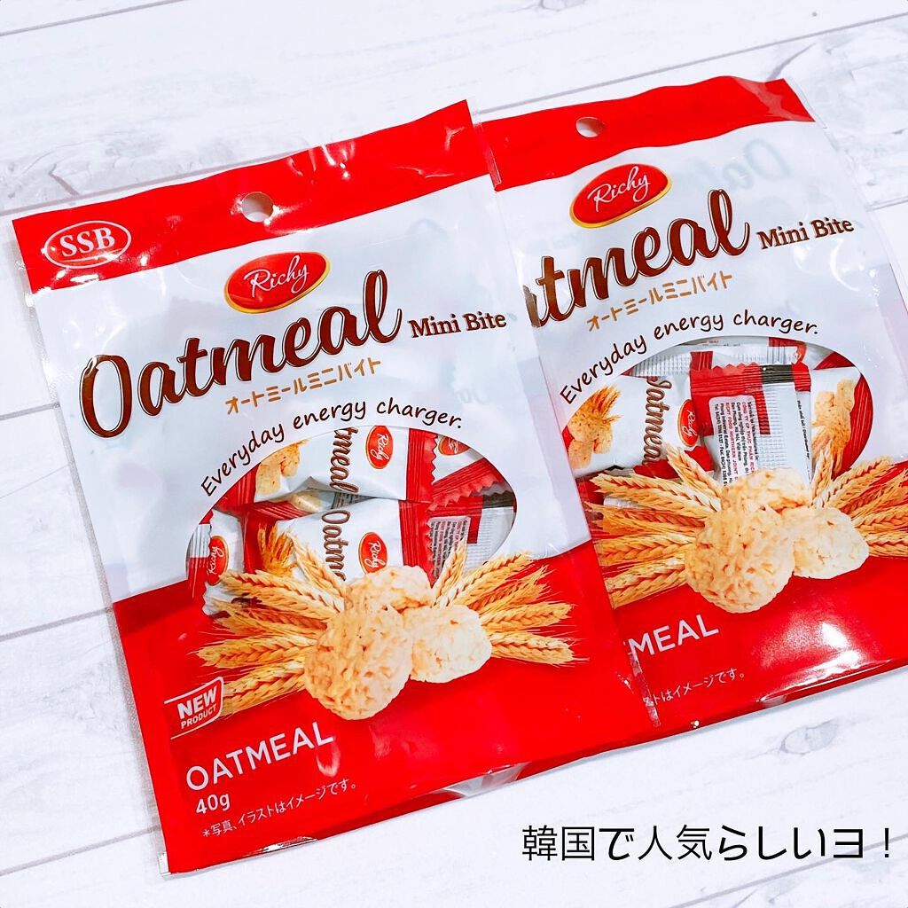 Oatmeal Mini-Bite/RICHY/オートミールを使ったクチコミ(2枚目)