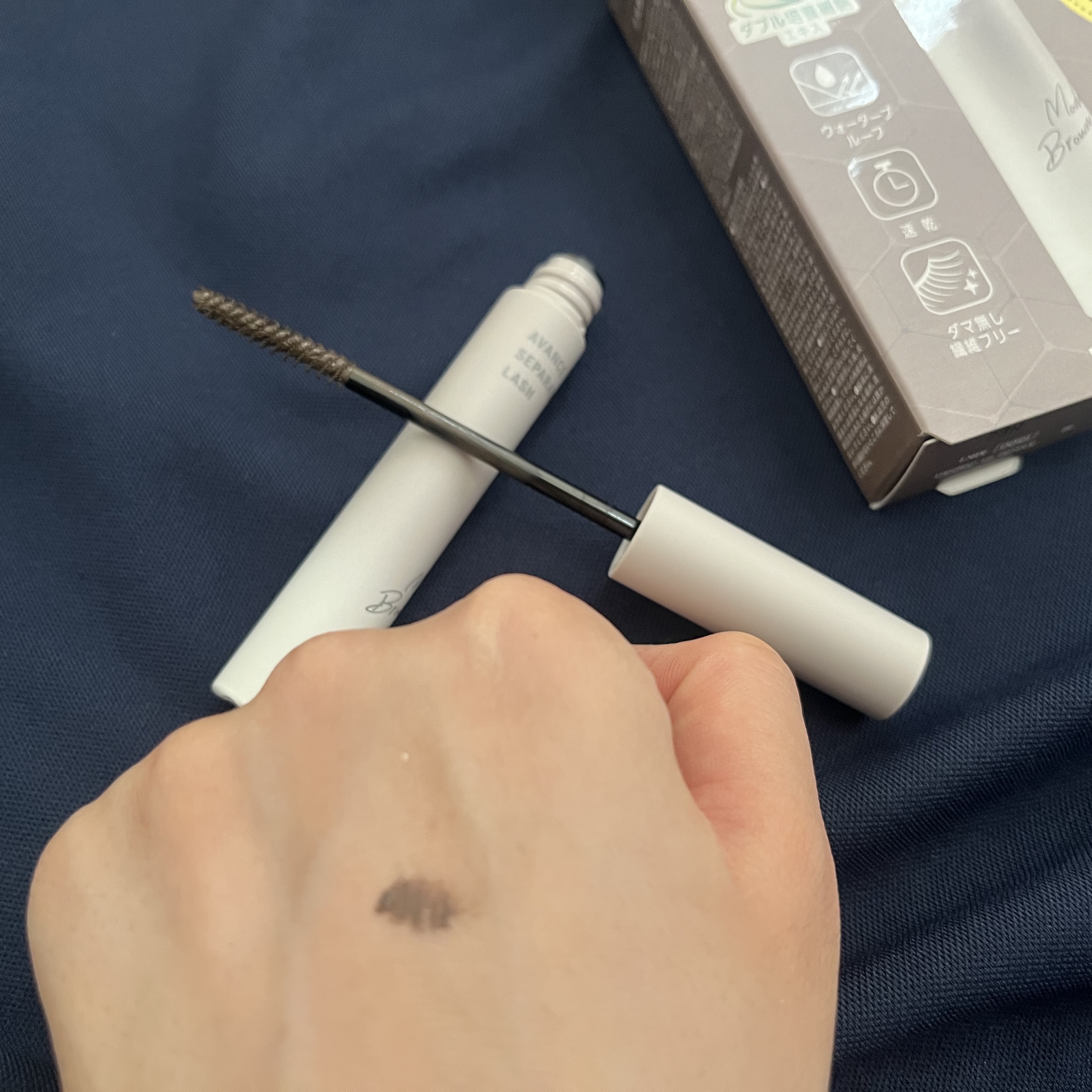 アヴァンセ セパレートラッシュ/アヴァンセ/マスカラを使ったクチコミ（2枚目）