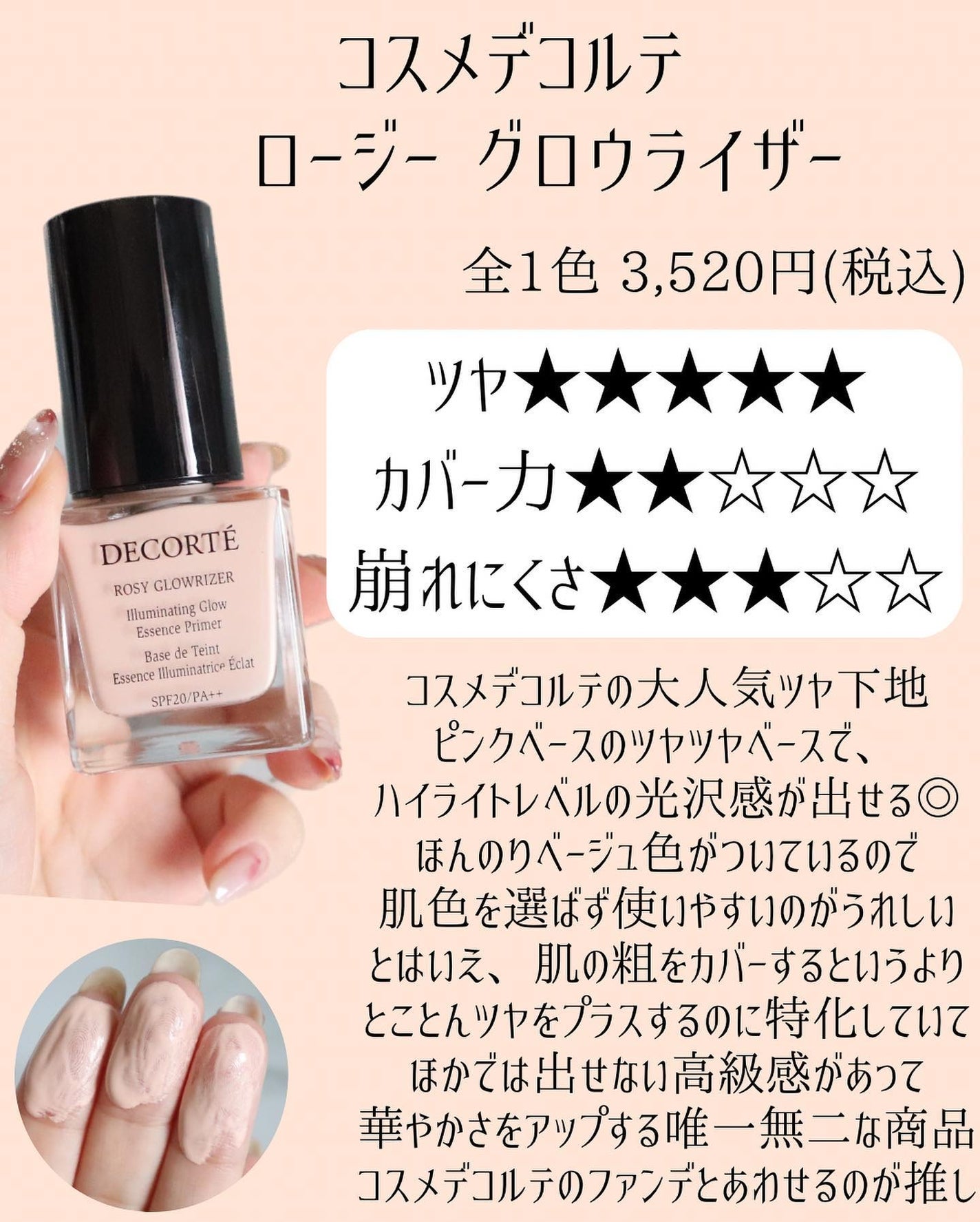 miku♡元美容部員 on LIPS 「美容ライターmikuでございます💛今回は!グロウライザーがベ..」(8枚目)