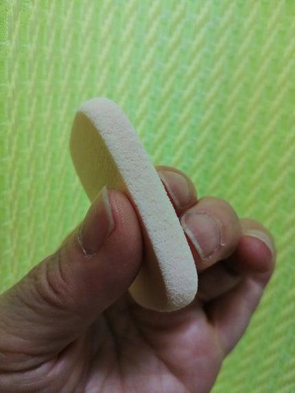 低刺激超やわらかコンパクトパフ 長角型(2p)/SHOBIDO/パフ・スポンジを使ったクチコミ(6枚目)