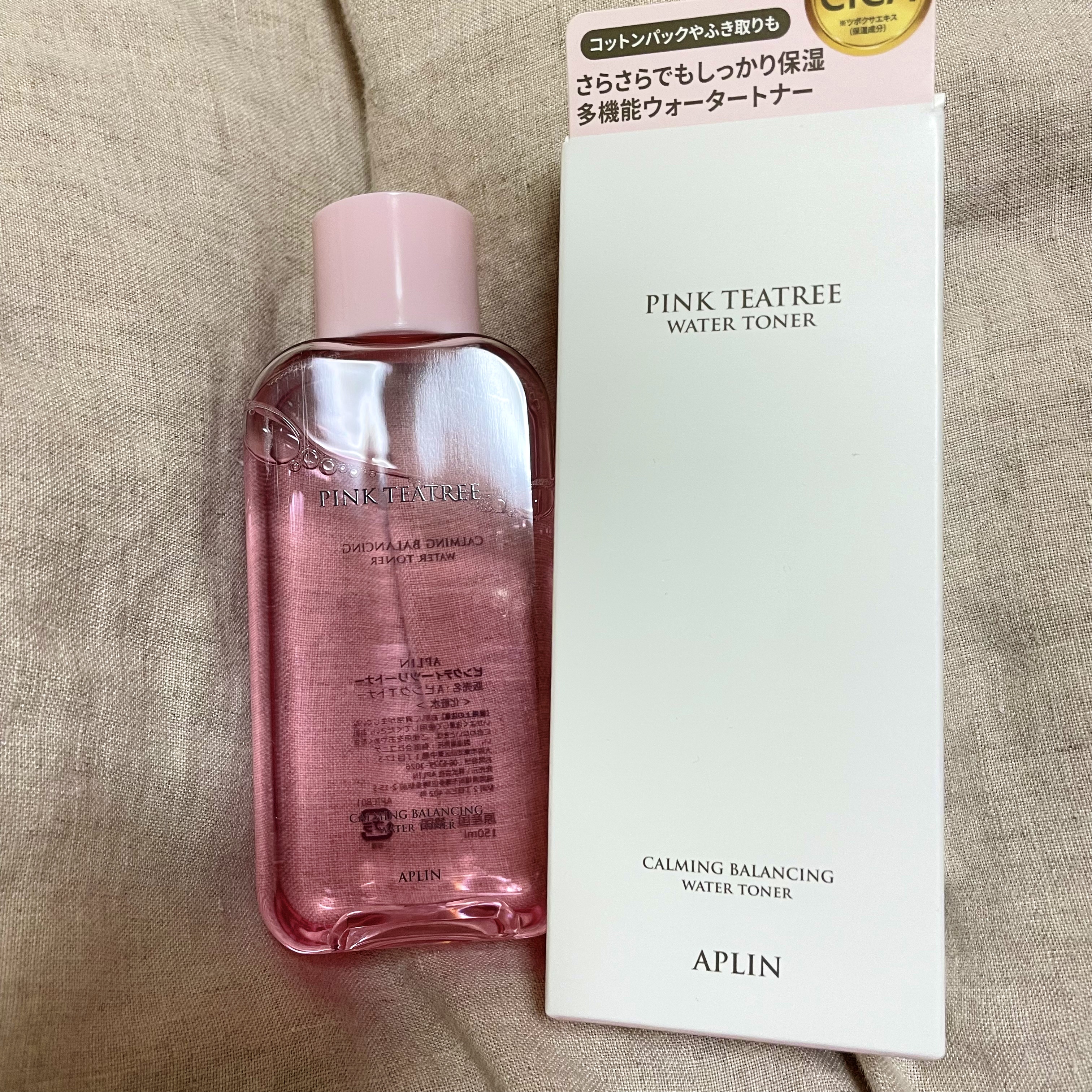 ピンクティーツリートナー/APLIN/化粧水を使ったクチコミ（1枚目）