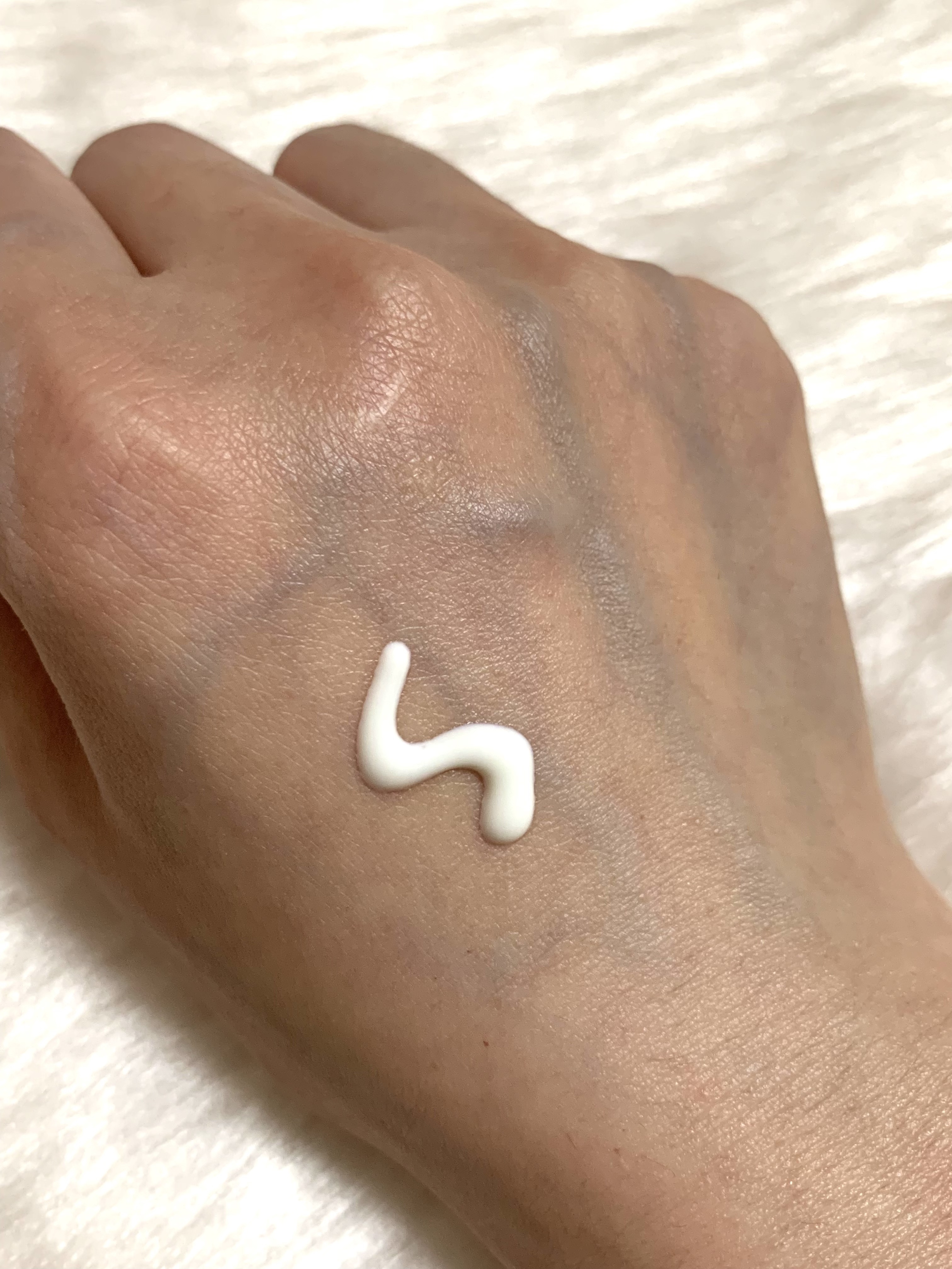 ビタミン UVクリーム/ASUNE /日焼け止めクリームを使ったクチコミ（2枚目）