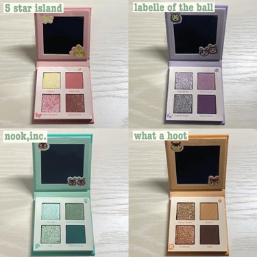 5 STAR ISLAND/ColourPop/アイシャドウパレットを使ったクチコミ（3枚目）