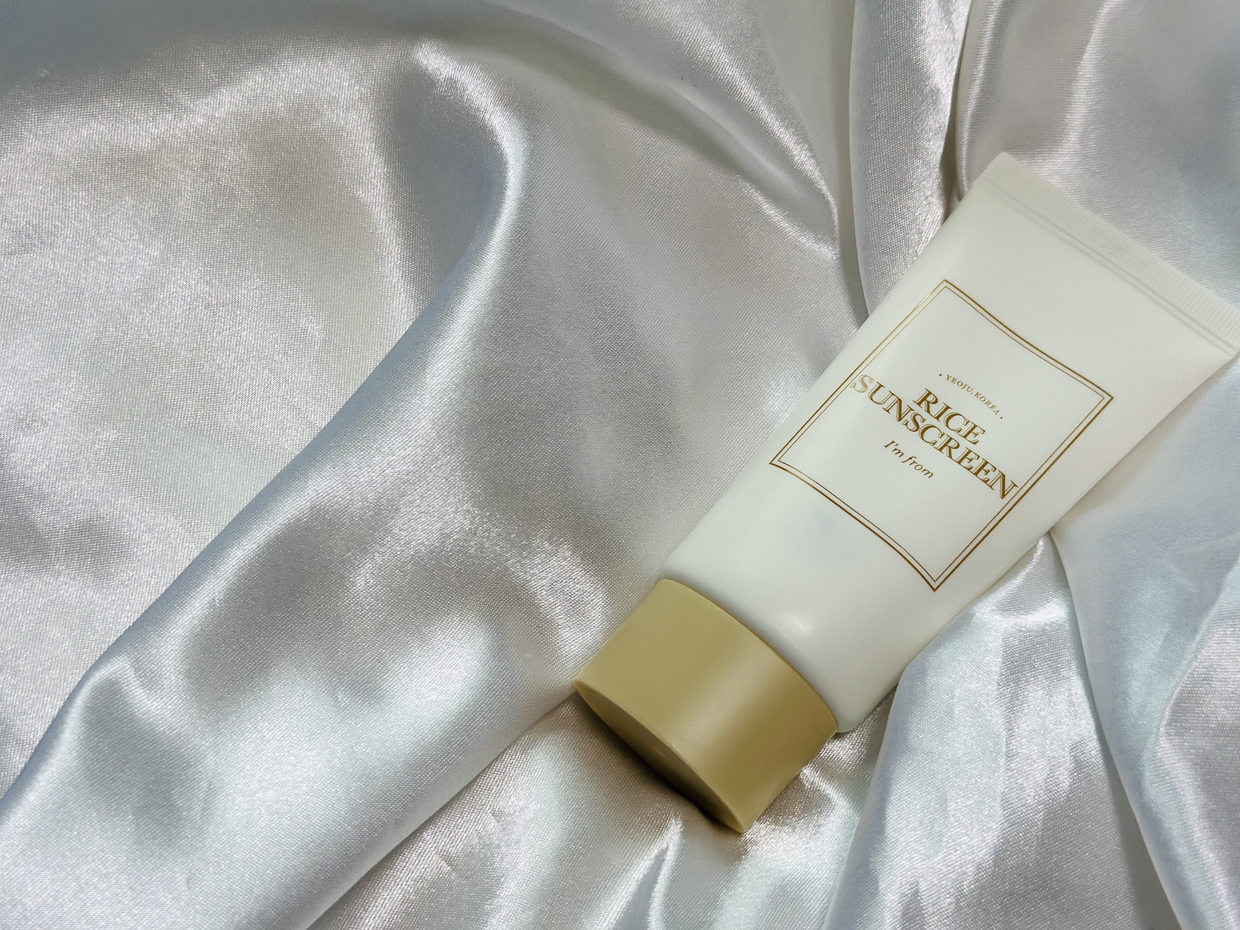 ライスサンスクリーン/I'm from/日焼け止めクリームを使ったクチコミ（1枚目）