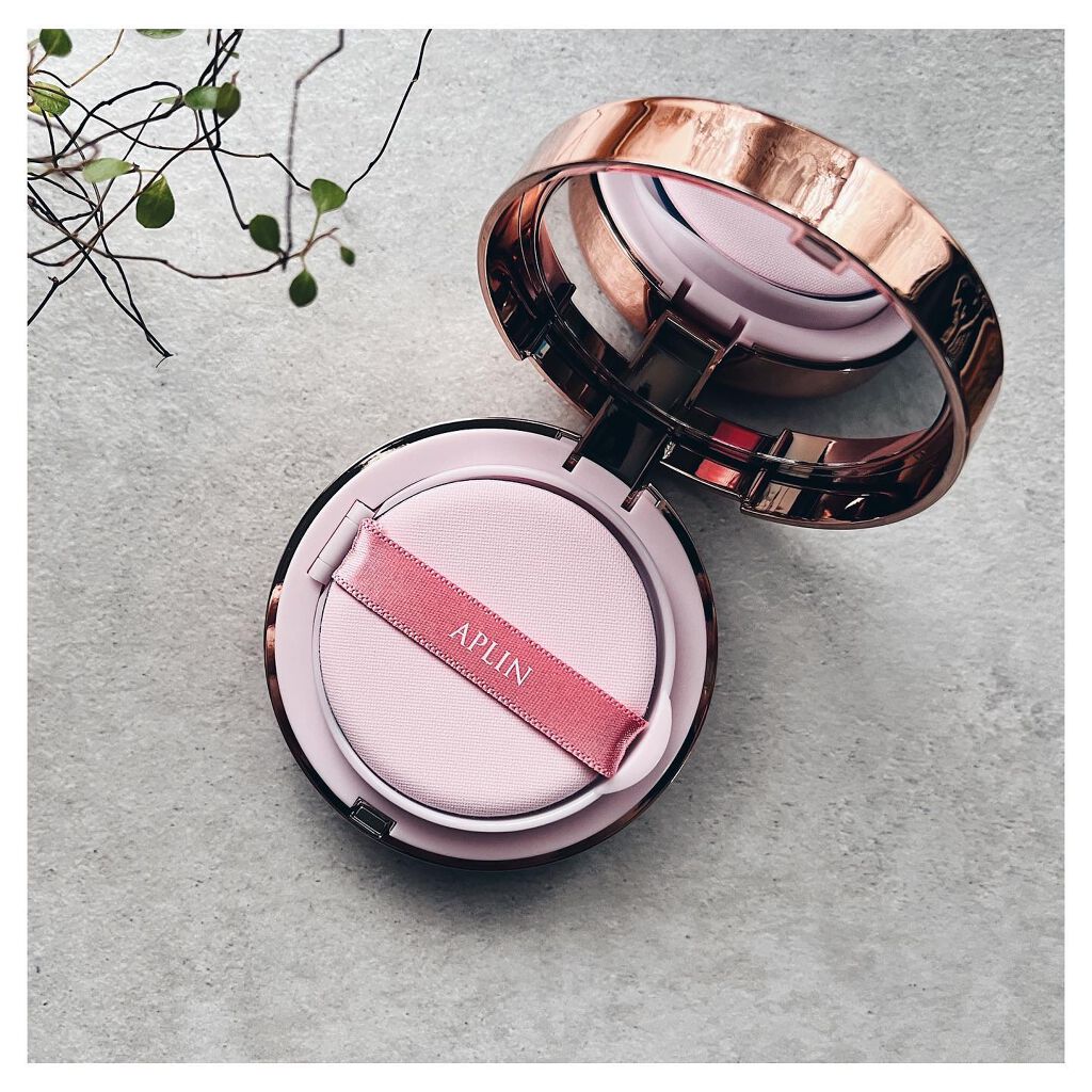 ピンクティーツリーカバークッション/APLIN/クッションファンデーションを使ったクチコミ(3枚目)