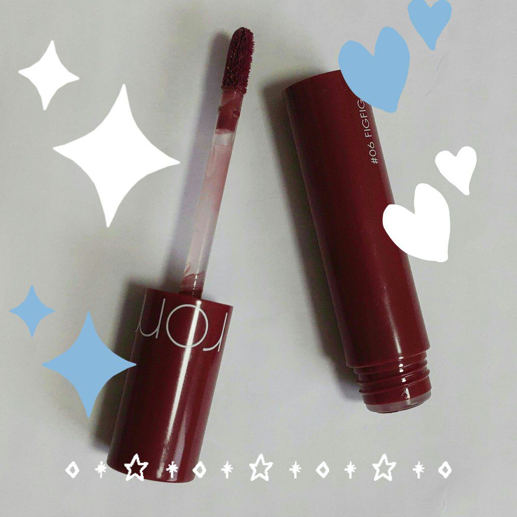 ジューシーラスティングティント/rom&nd/リップティントを使ったクチコミ（2枚目）