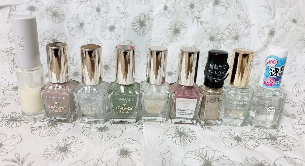 カラフルネイルズ/キャンメイク/マニキュアを使ったクチコミ(3枚目)