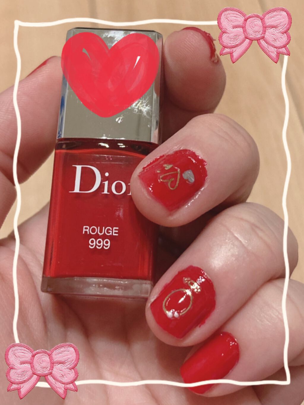 ディオール ヴェルニ/Dior/マニキュアを使ったクチコミ(1枚目)