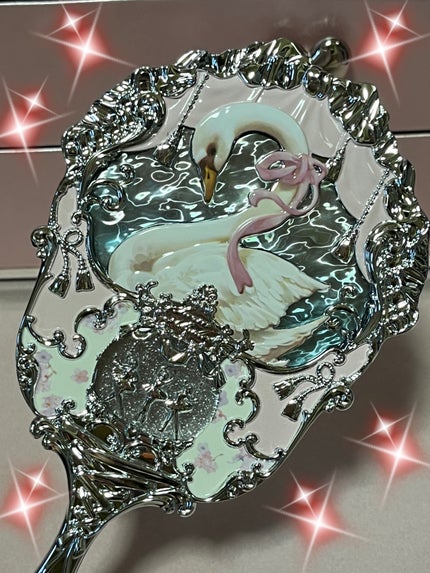 スワンバレエシリーズ ハンドミラー/FlowerKnows/その他化粧小物を使ったクチコミ(5枚目)