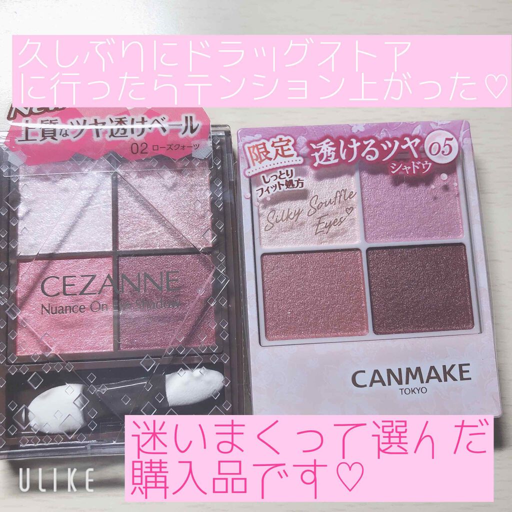 ニュアンスオンアイシャドウ/CEZANNE/アイシャドウパレットを使ったクチコミ（1枚目）