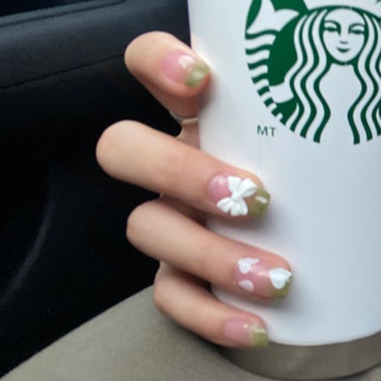 ⭐️ぺろ⭐️『フォロバ100%』 on LIPS 「🩵セルフネイルデザイン集🩵100均とシーインのみの安上がりセル..」(4枚目)