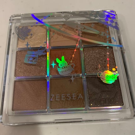 クォーツ 9色アイシャドウパレット(ドリームランドアイシャドウ)/ZEESEA/アイシャドウパレットを使ったクチコミ(3枚目)