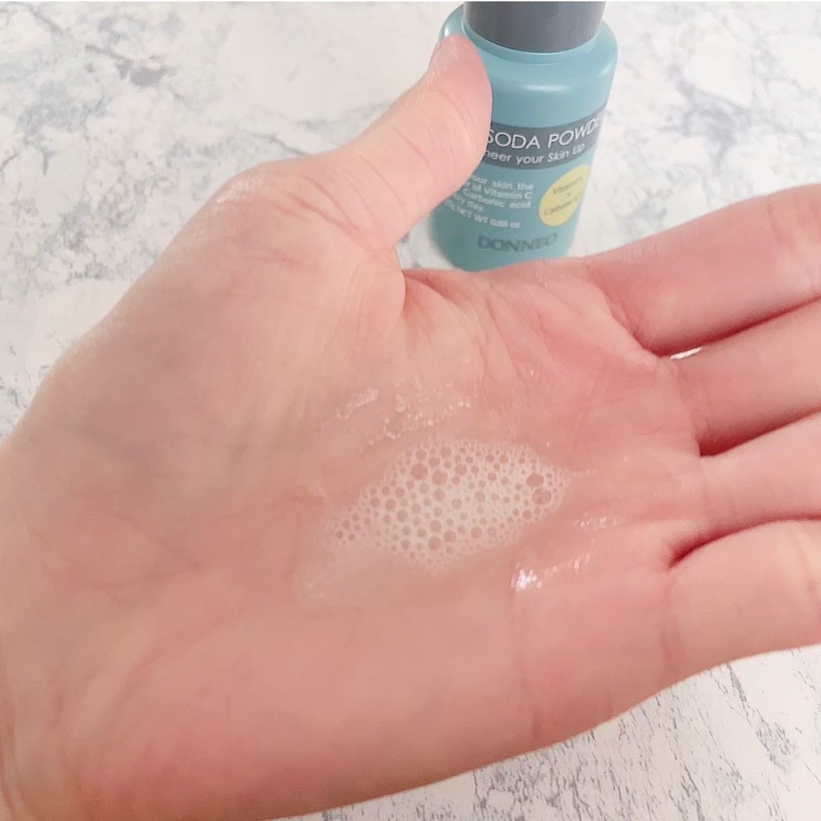 ビタソーダ パウダー/DONNEO/美容液を使ったクチコミ(4枚目)