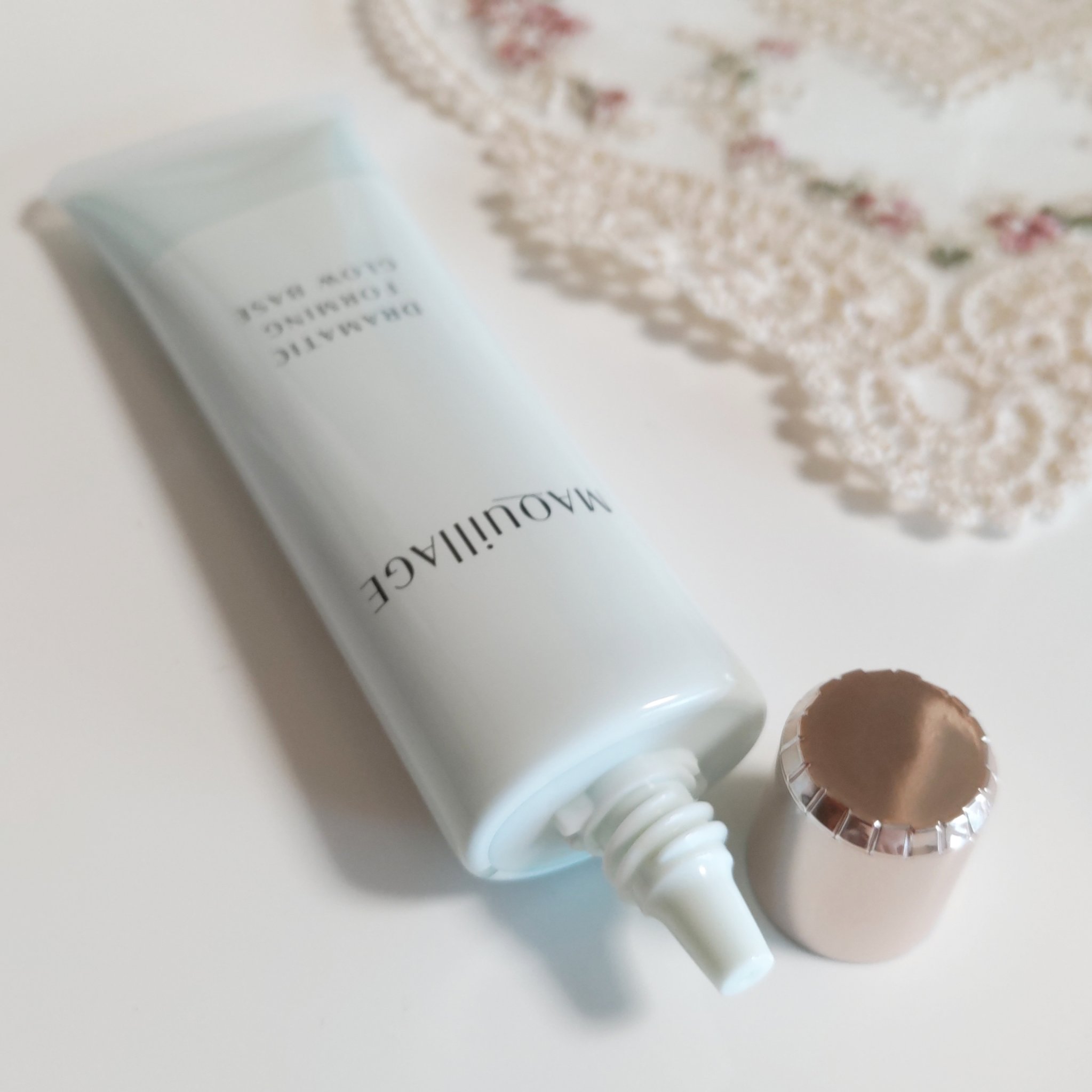 ドラマティックフォルミンググロウベース/マキアージュ/化粧下地を使ったクチコミ（2枚目）