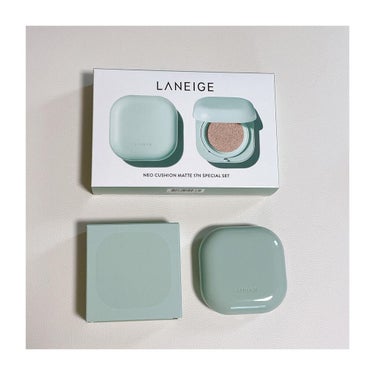 ネオクッション マット/LANEIGE/クッションファンデーションを使ったクチコミ（2枚目）