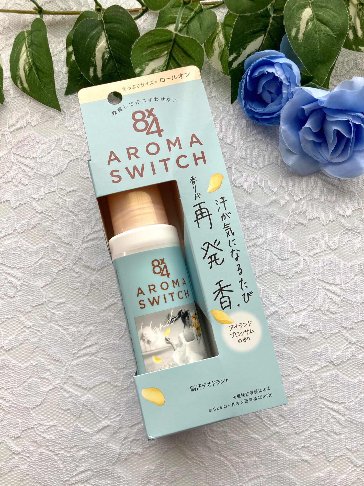 8x4 アロマスイッチ ロールオン アイランドブロッサムの香り/8x4/デオドラント・制汗剤を使ったクチコミ(4枚目)
