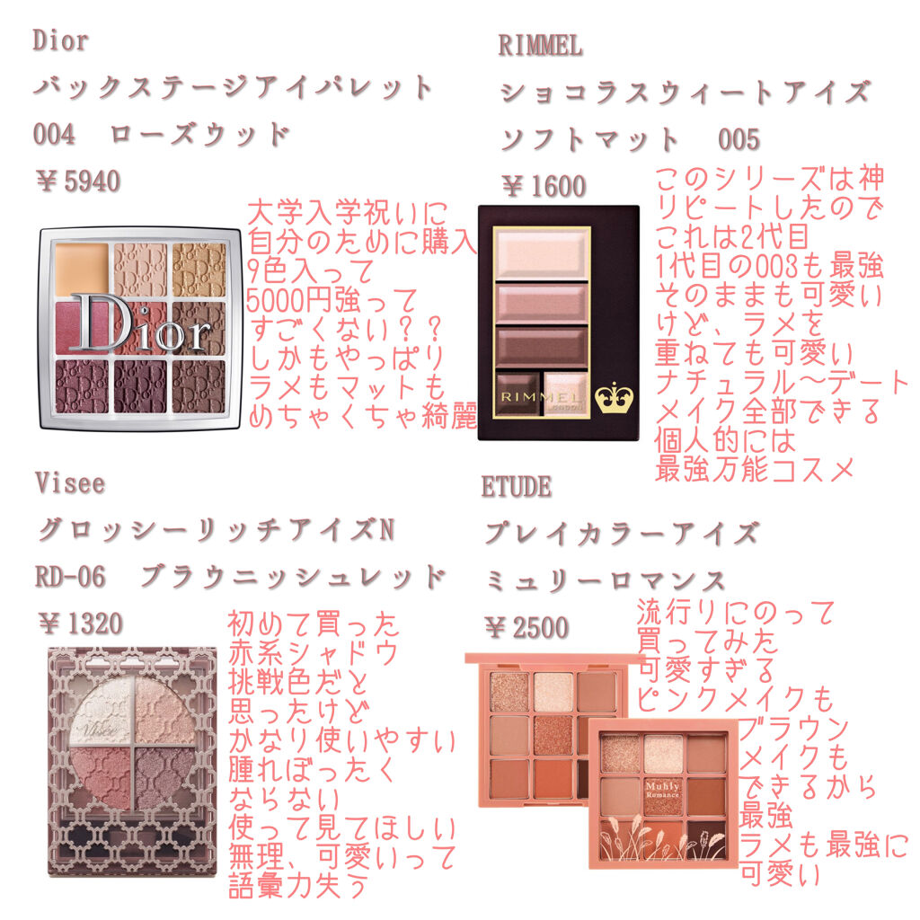 ショコラスウィート アイズ ソフトマット/リンメル ロンドン/アイシャドウパレットを使ったクチコミ（2枚目）