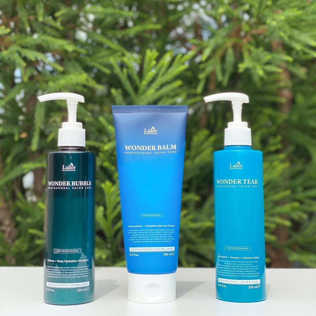 WONDER BALM/La'dor/洗い流すヘアトリートメントを使ったクチコミ（1枚目）