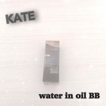 KATE ウォーターインオイルBBのクチコミ「ケイト
ウォーターインオイルBB
01 やや明るめの肌


　　♡･*:.｡. .｡.:*･･.....」（1枚目）