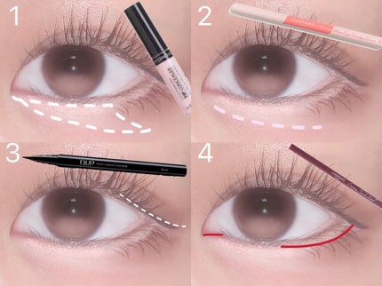 ラスティングマルチアイベース WP/キャンメイク/アイシャドウベースを使ったクチコミ(2枚目)