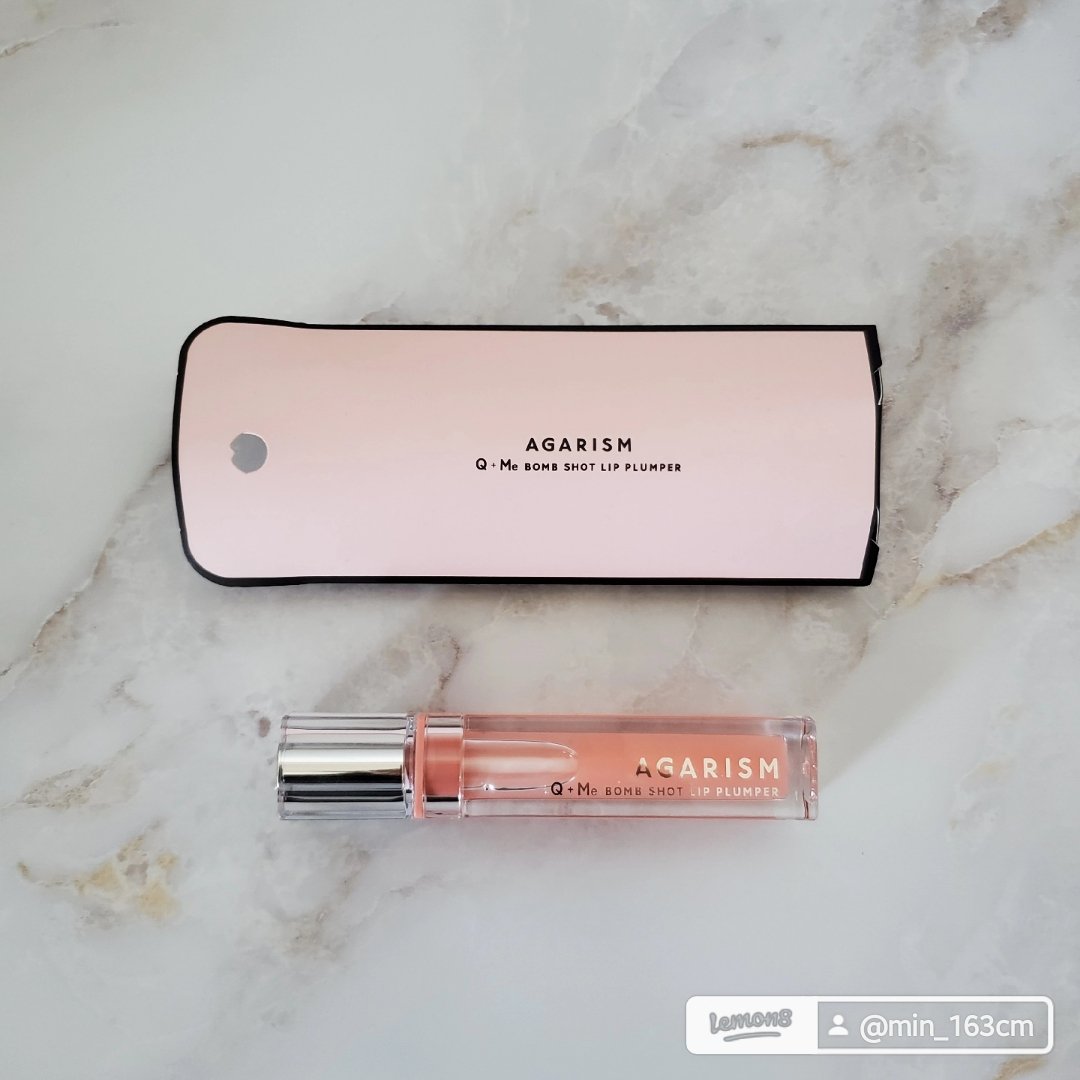 キューミ―ボムショットリッププランパー/AGARISM/リッププランパーを使ったクチコミ（3枚目）