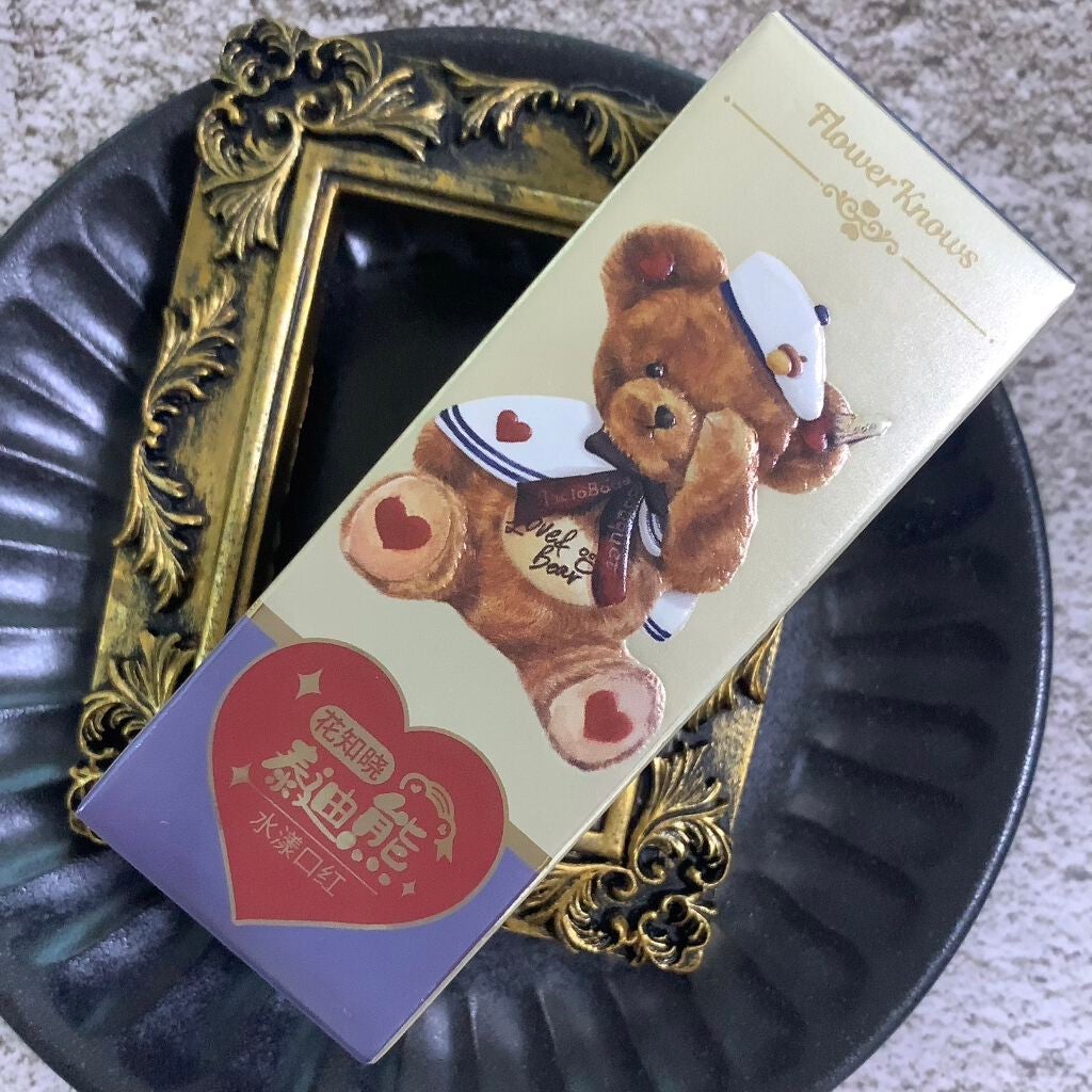 Love Bear リップスティック ツヤタイプ/FlowerKnows/口紅を使ったクチコミ(2枚目)