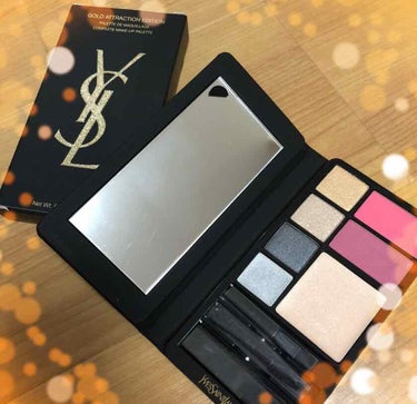 YVES SAINT LAURENT BEAUTE パレットゴールド アトラクションのクチコミ「
2018クリスマスコフレ

￥12,960


10/26発売ですが、Web先行でもう届きま.....」（1枚目）