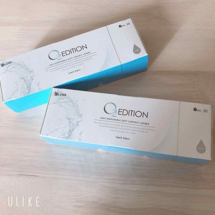 オーツーエディション/OLENS/カラーコンタクトレンズを使ったクチコミ(2枚目)