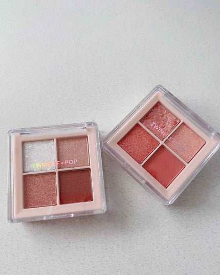 TWINKLE POP Pearl Flex Glitter Eye Palette/CLIO/アイシャドウパレットを使ったクチコミ(1枚目)