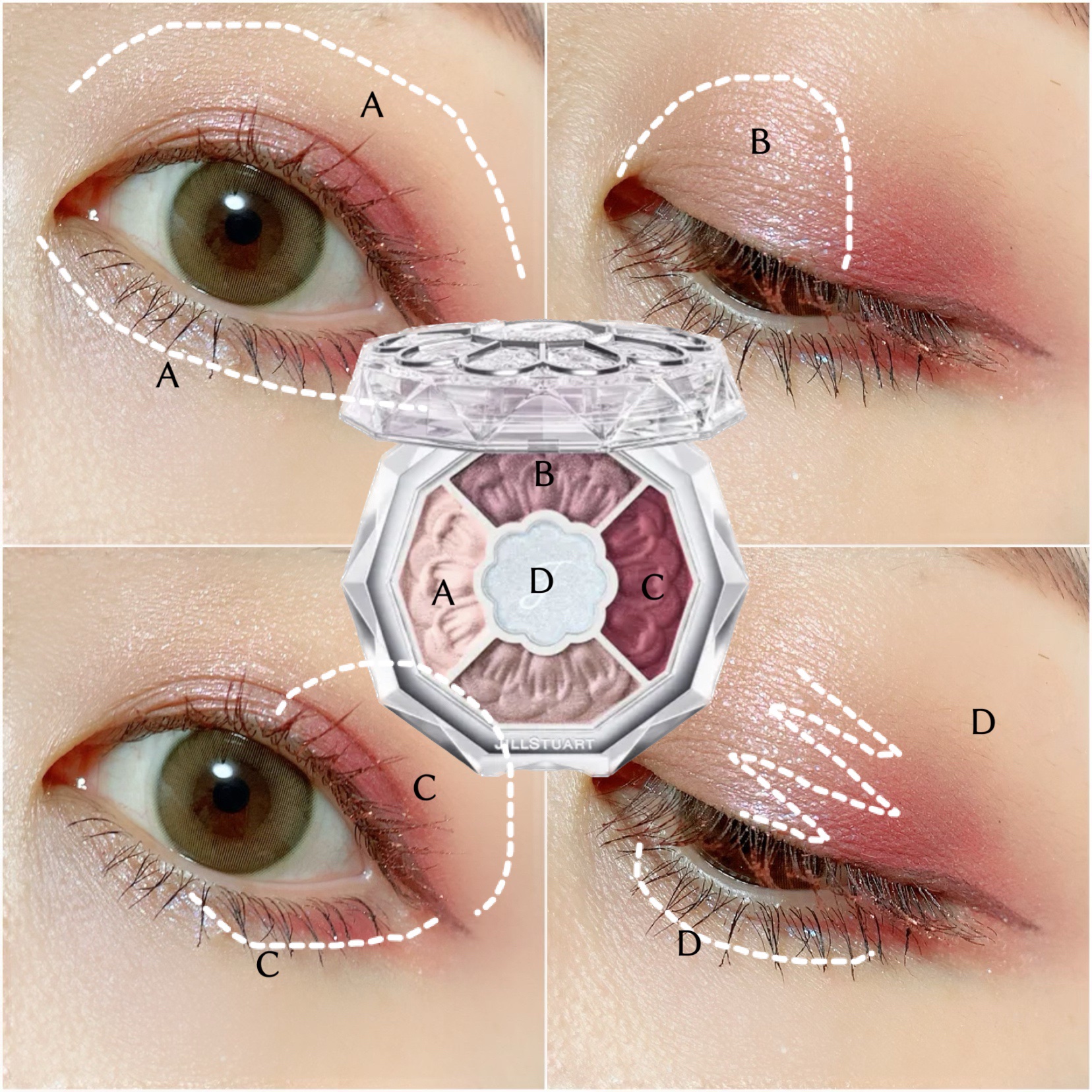 シャイニングラッシュマスカラ EX01 Glisten Berry/LUNASOL/マスカラを使ったクチコミ（2枚目）