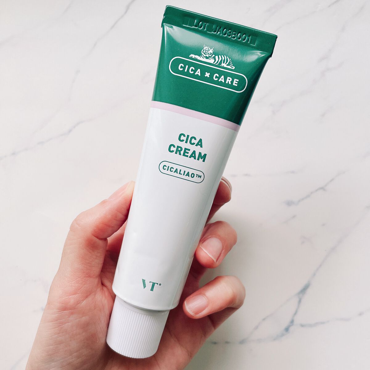 CICA クリーム/VT/フェイスクリームを使ったクチコミ(3枚目)