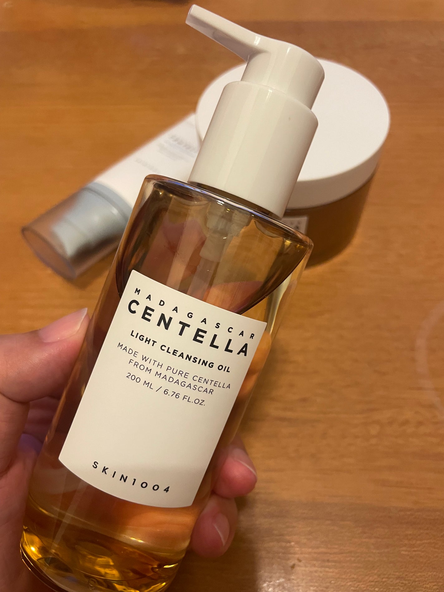 センテラ ライトクレンジングオイル/SKIN1004/オイルクレンジングを使ったクチコミ(1枚目)