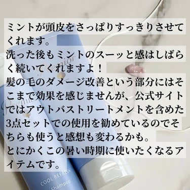 プレミオール シャンプー／トリートメント クールリフレッシュ トリートメント/ラサーナ/シャンプー・コンディショナーを使ったクチコミ（3枚目）