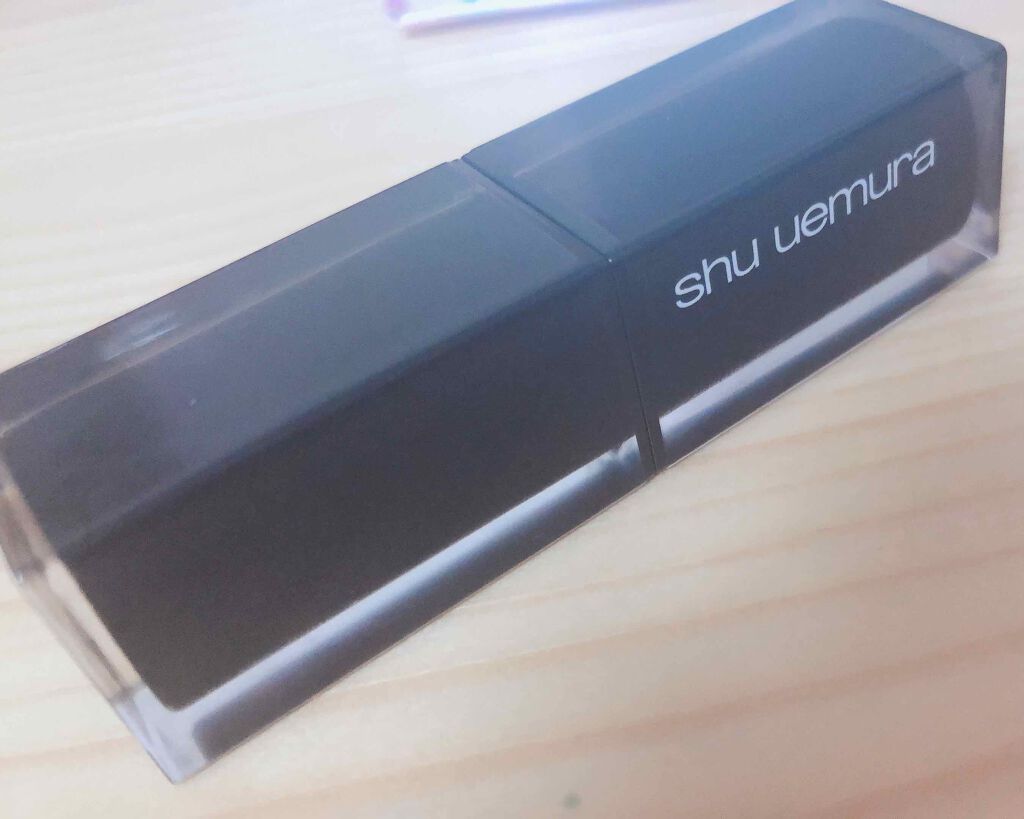 ルージュ アンリミテッド/shu uemura/口紅を使ったクチコミ(3枚目)