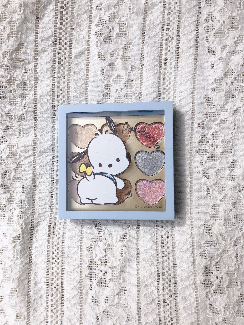 アイシャドウパレット ポチャッコ/IT'S DEMO/アイシャドウパレットを使ったクチコミ（1枚目）