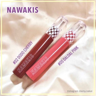 NAWAKIS MOISTY AURA TINT 05 DALDAL PINK/NAWAKIS/口紅を使ったクチコミ（2枚目）