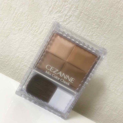 ミックスカラーチーク/CEZANNE/パウダーチークを使ったクチコミ(1枚目)
