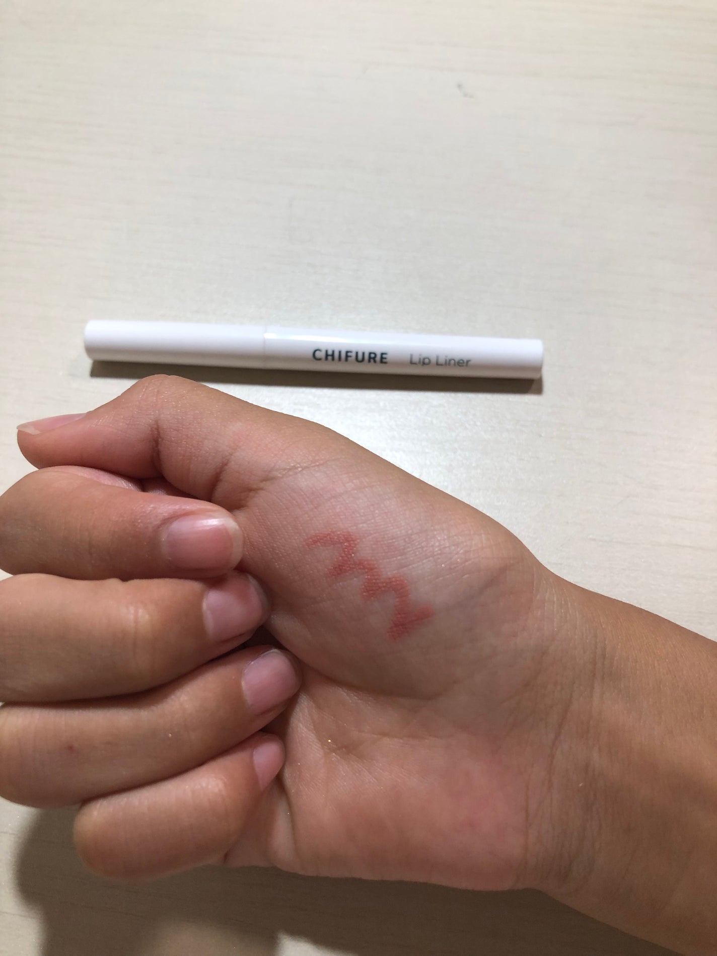 リップ ライナー/ちふれ/リップライナーを使ったクチコミ(1枚目)
