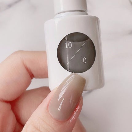 カラーベースコート ゼロ/uka/オールインワンネイルを使ったクチコミ(1枚目)