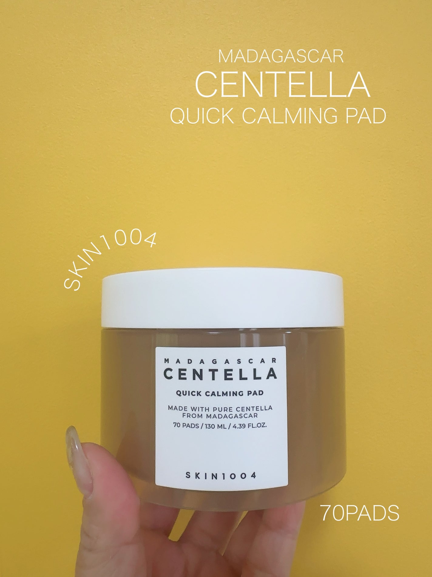 センテラ クイックカーミングパッド/SKIN1004/トナーパッドを使ったクチコミ(1枚目)