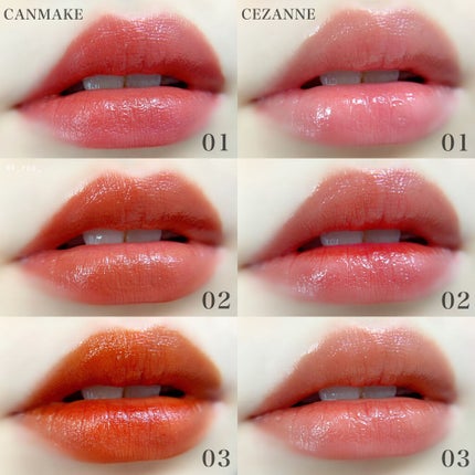 ウォータリーティントリップ/CEZANNE/リップティントを使ったクチコミ(4枚目)