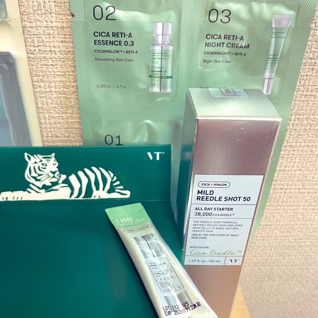 CICA デイリースージングマスク/VT/シートマスク・パックを使ったクチコミ（1枚目）