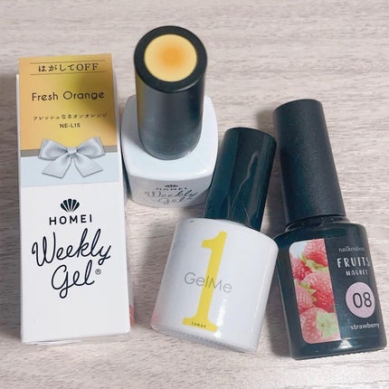 ウィークリージェル/HOMEI/ジェルネイルを使ったクチコミ(7枚目)