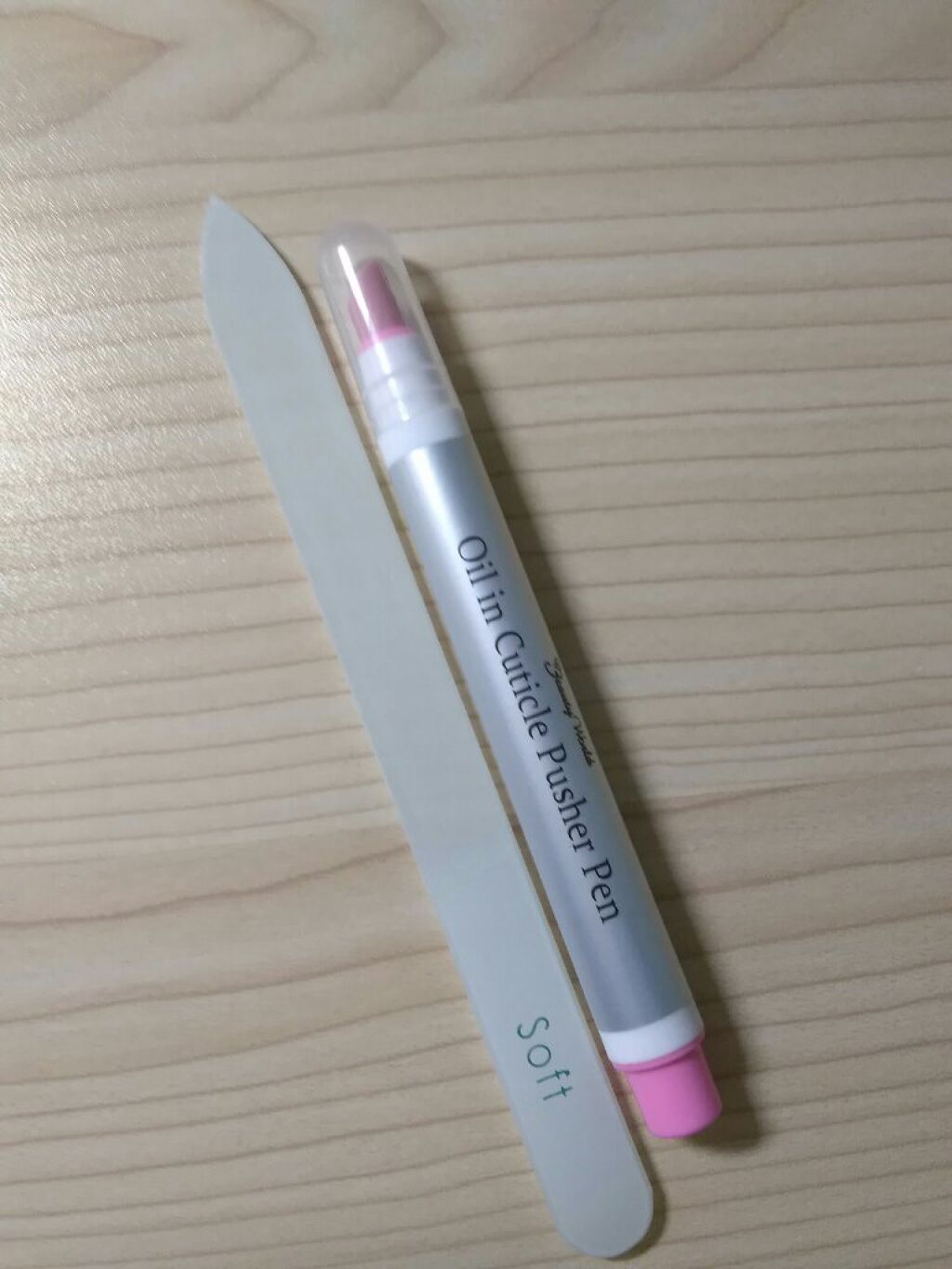 オイルインキューティクルプッシャーペン/ビューティーワールド/ネイル用品を使ったクチコミ(4枚目)