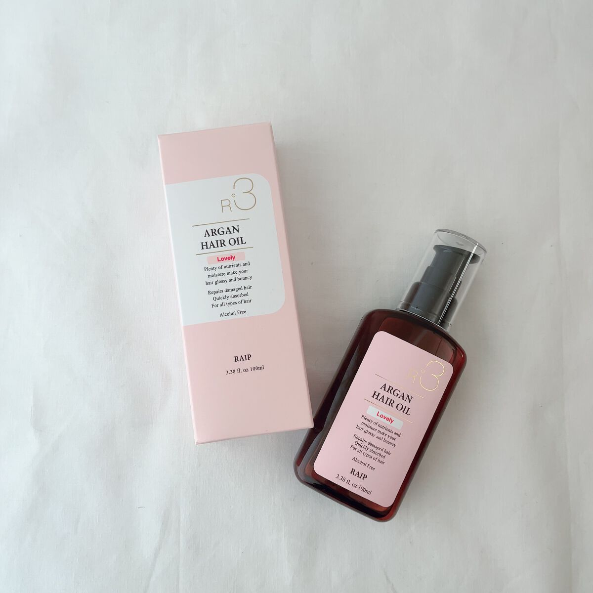 RAIP R3 アルガンヘアオイル LOVELY|RAIPの口コミ「RAIP R3 アルガン